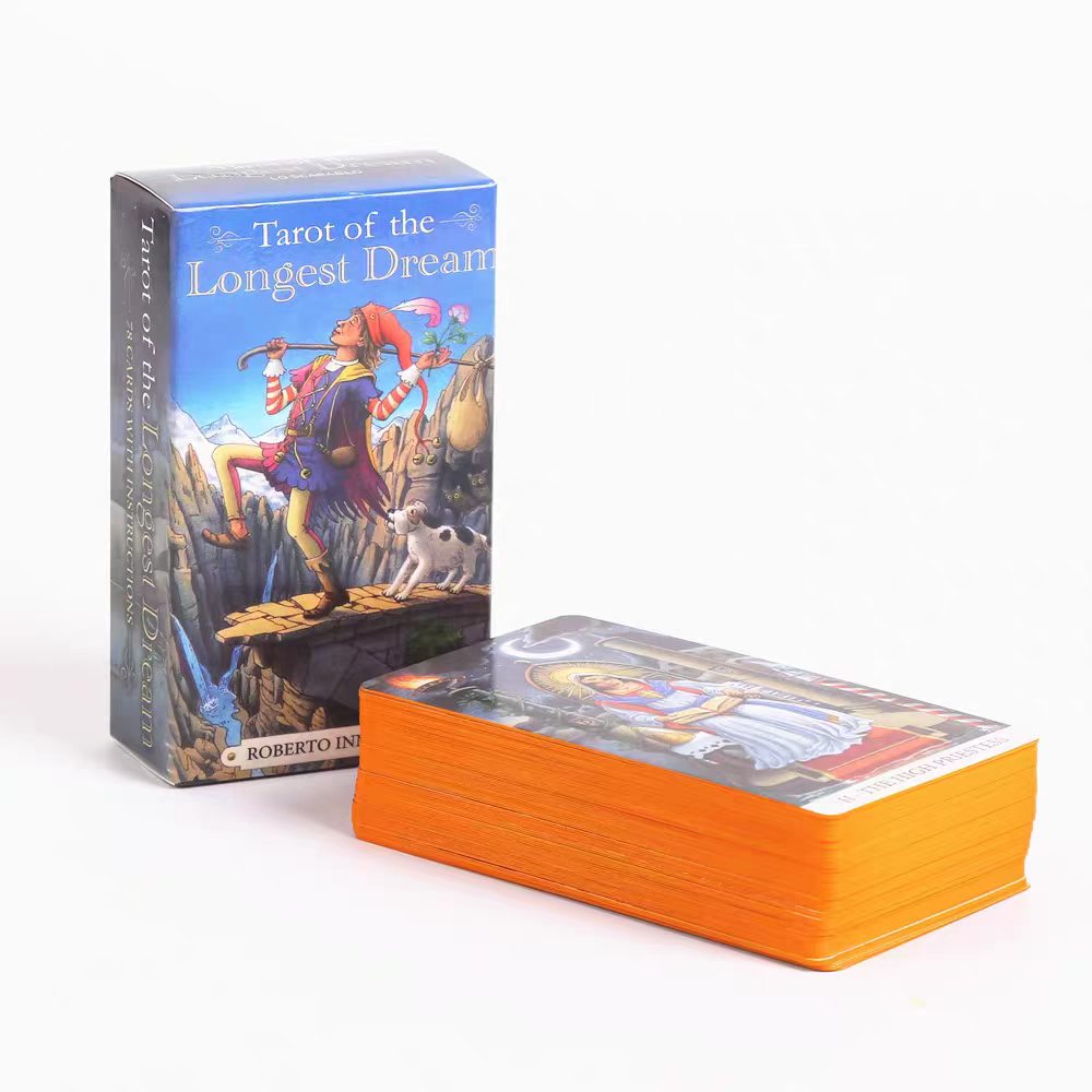 Tarot Cards Deck With Guidebook - 78 Najdłuższych Kart Snów z Przewodnikiem,