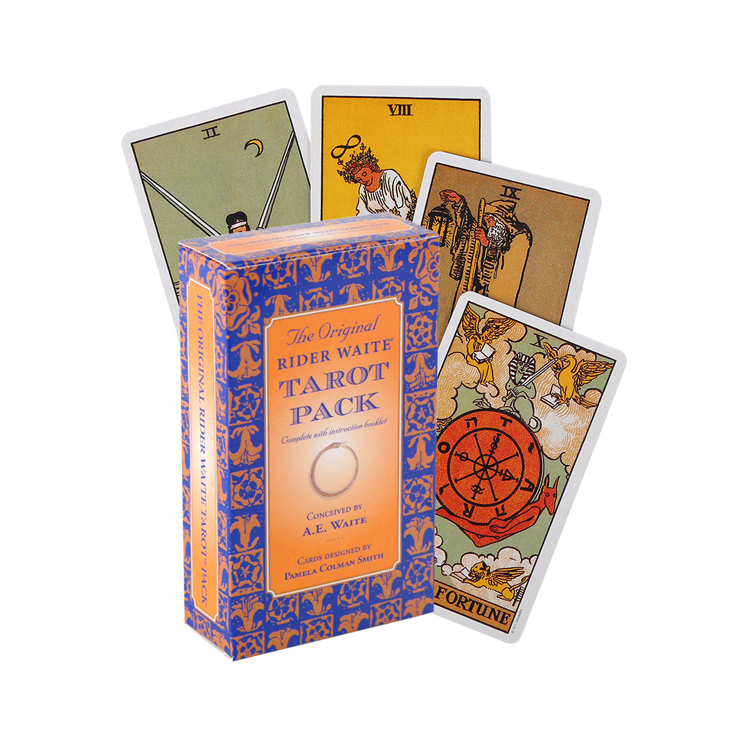 Tarot Cards Deck With Guidebook - Talia Tarota Ridera Karty Tarota dla