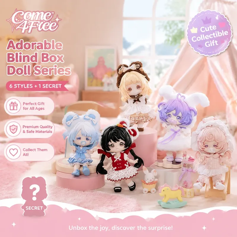 Dolls - Seria Blind Box Come4free: Kolekcjonerska lalka
