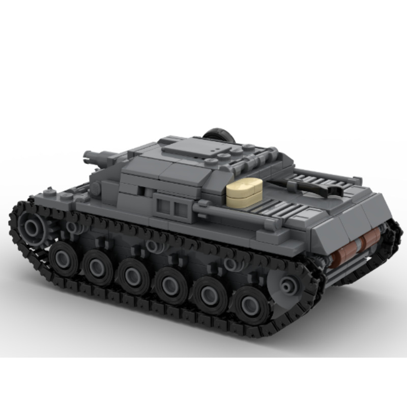 Lego Compatible Military Tank - MOC Wojskowy Czołg Model B Małe