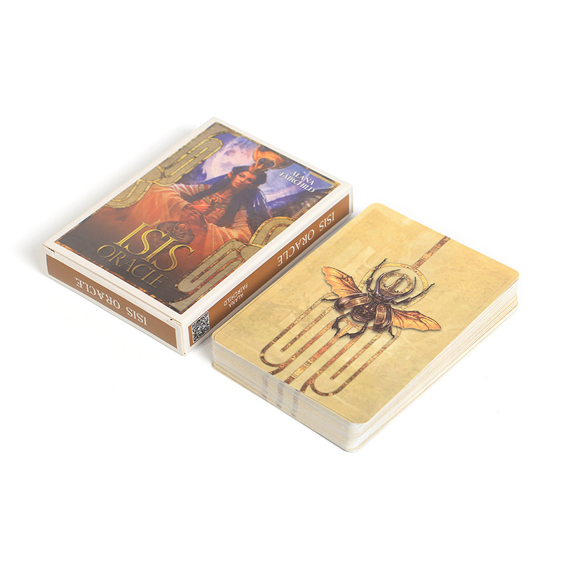 Tarot Cards Deck With Guidebook - Karty Wyroczni ISIS, Karty Tarota, Gra