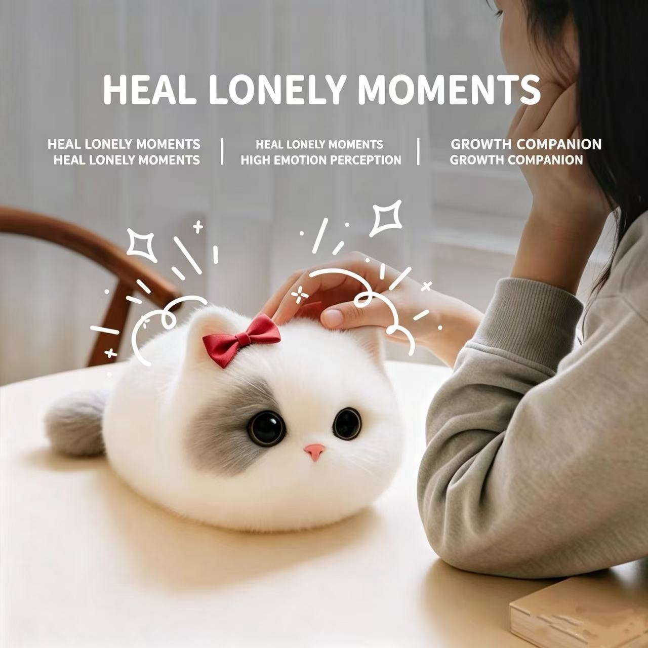 Remote Control Toys - Walulu AI Cute Pet to emocjonalny