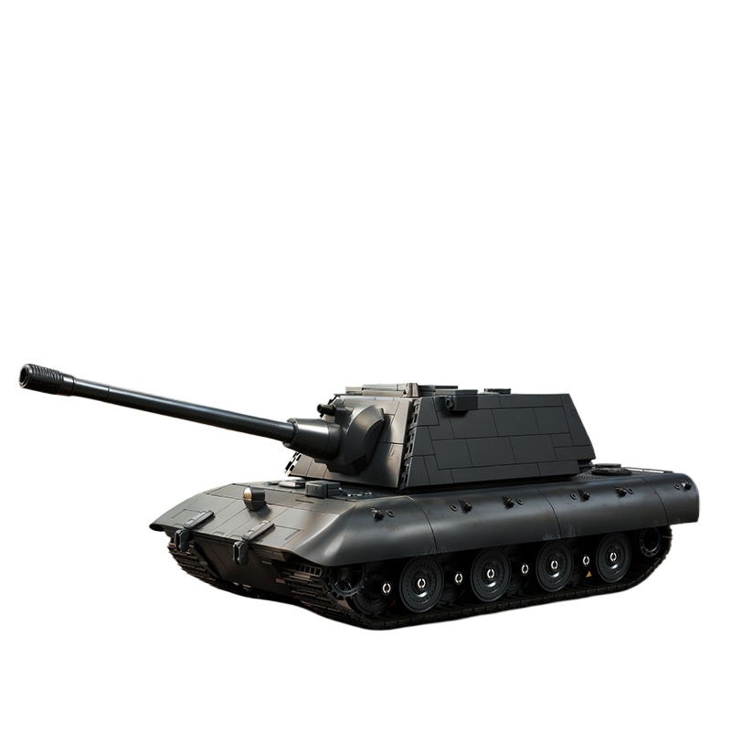 Lego Compatible Military Tank - Zestaw Klocków Konstrukcyjnych Czołgów Wojskowych 12GO
