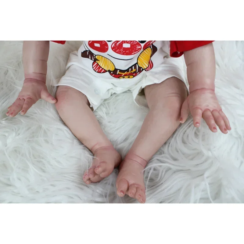 60CM Realistyczna 24-calowa La – Reborn Baby Doll Silicone Realistic recenzja i cena