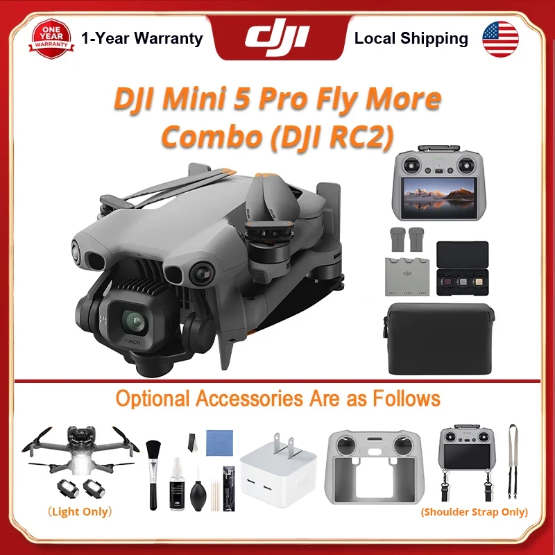 Zestaw dronów DJI Mini 5 Pro F – Fpv Brushless Rc Drone 4K recenzja i cena