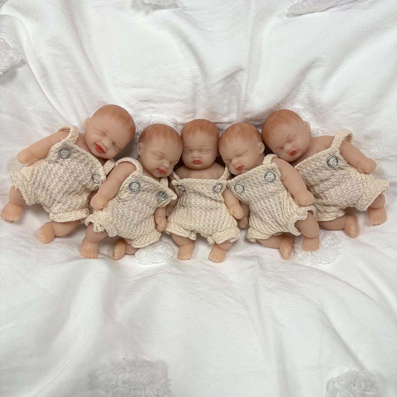 5 sztuk/zestaw 10 cm Ręcznie R – Reborn Baby Doll Silicone Realistic recenzja i cena