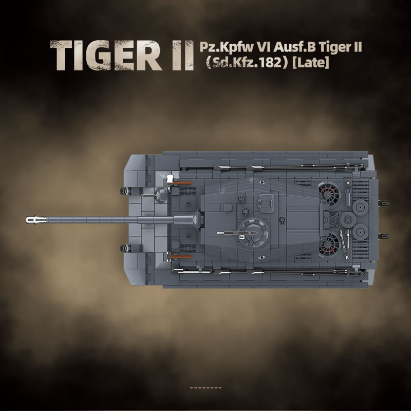 WW2 Military The King Tiger He – Lego Compatible Military Tank recenzja i cena