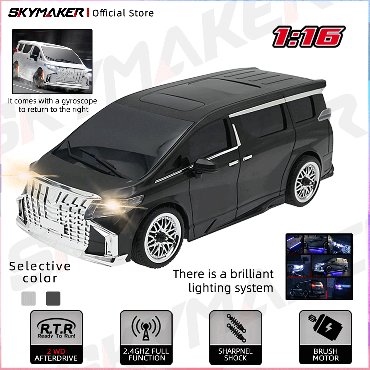 MN68 Model Samochodu RC do Dri – Rc Drift Car 1 24 Scale 4Wd recenzja i cena