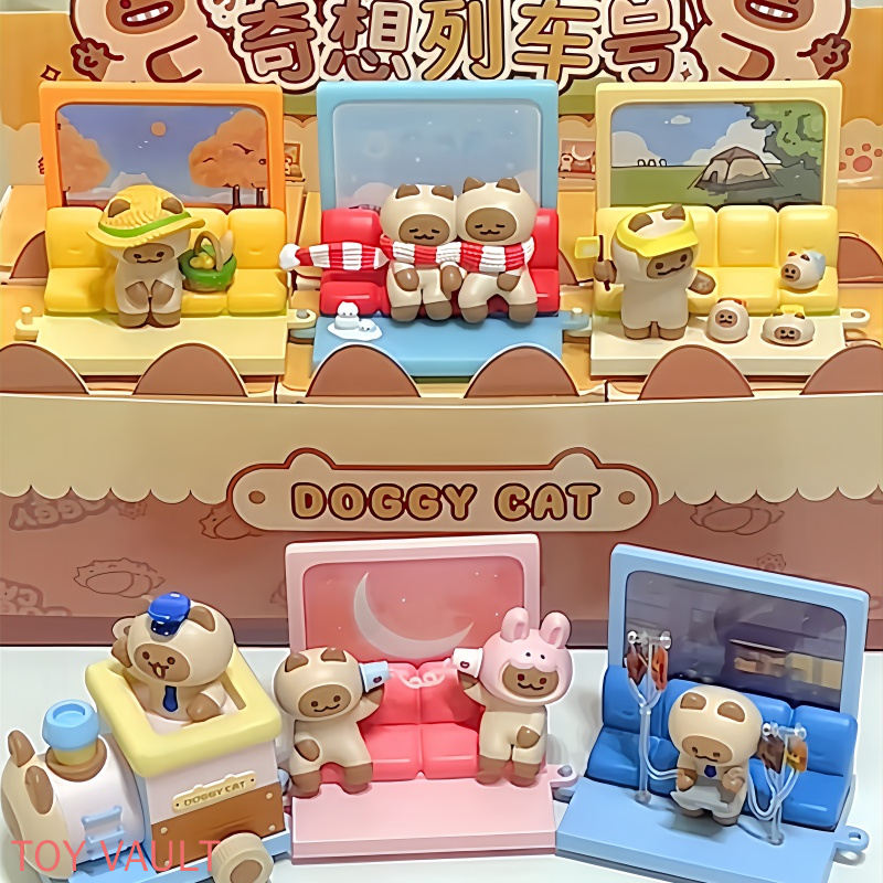 Oryginalne figurki Kkv Doggy C – Anime Action Figure Blind Box recenzja i cena