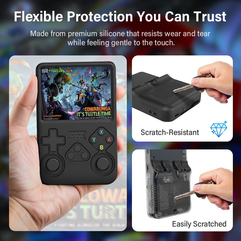 Etui ochronne R36s, silikonowe – Retro Handheld Game Console R36S recenzja i cena