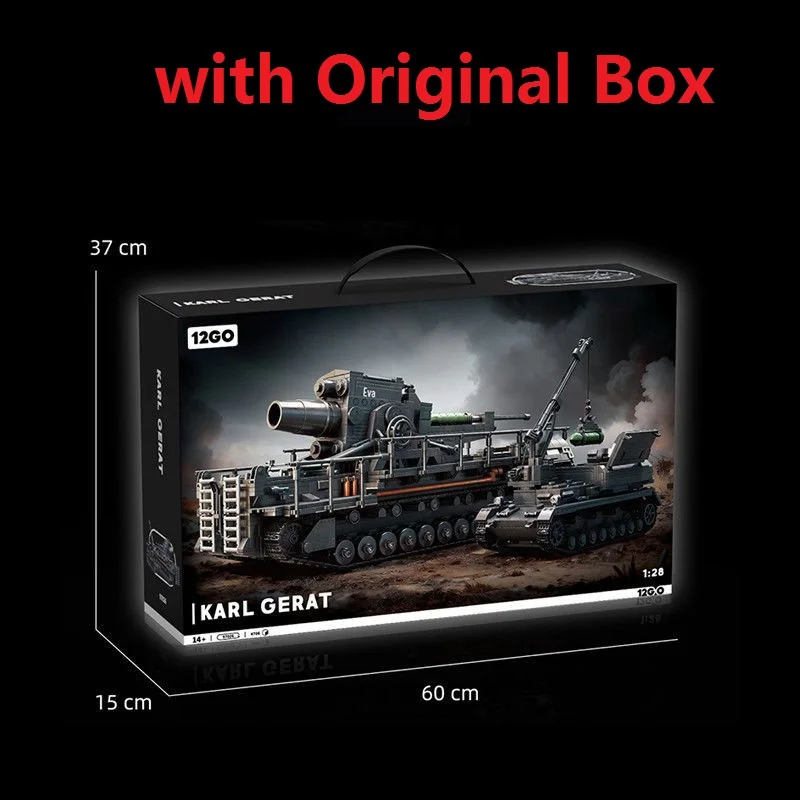 12GO 97026 4706 elementów Wojs – Lego Compatible Military Tank recenzja i cena