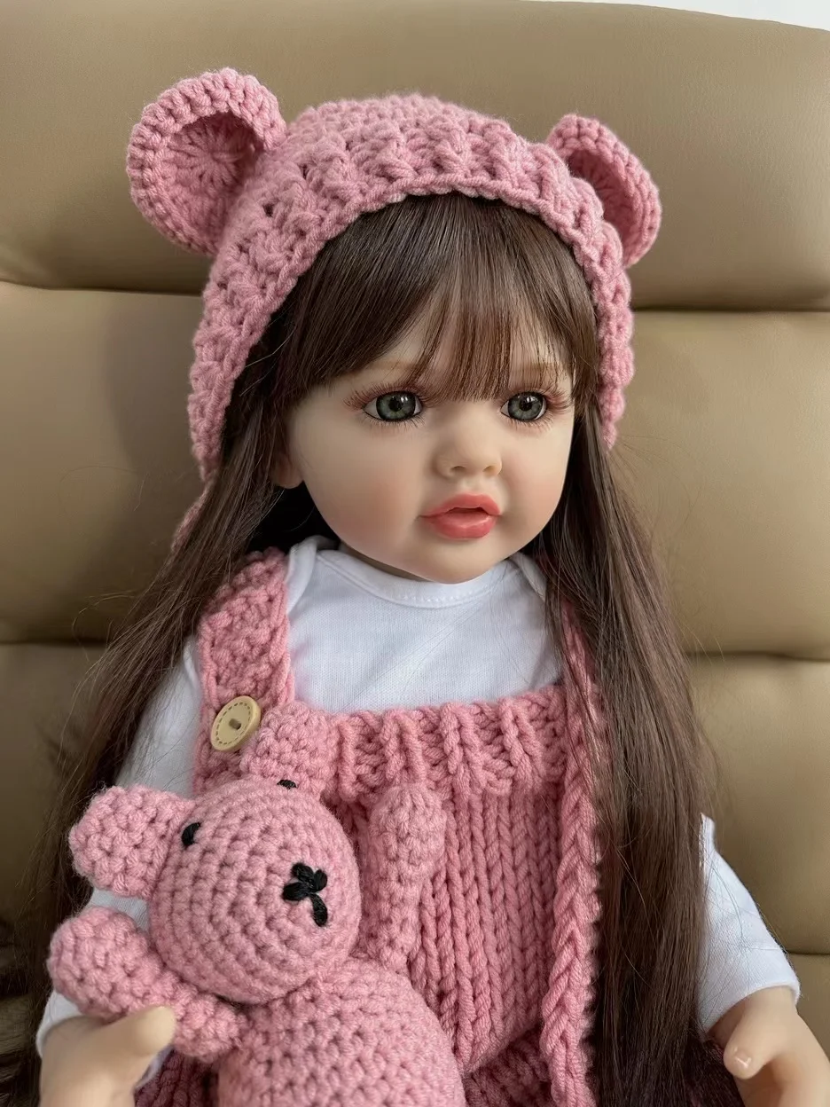 BZDOLL 55cm 22 cale realistycz – Reborn Baby Doll Silicone Realistic recenzja i cena