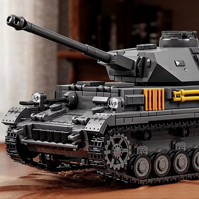 1419 elementów, skala 1:28, ni – Lego Compatible Military Tank recenzja i cena