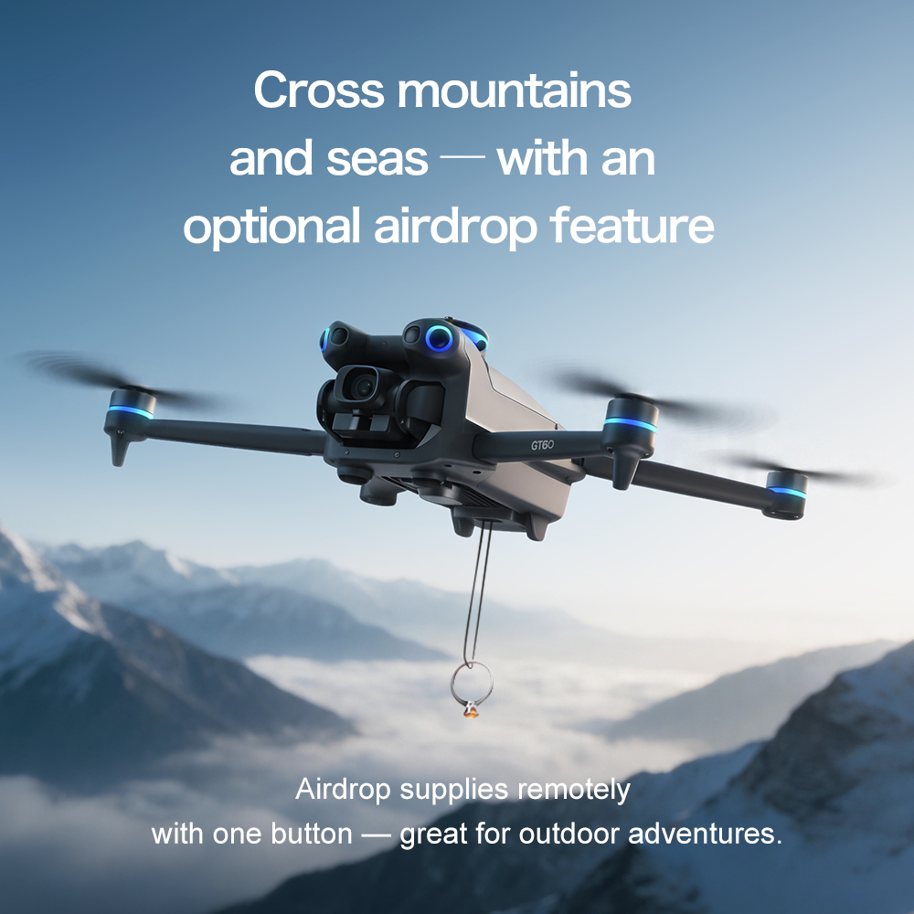 Oryginalny składany quadcopter – Fpv Brushless Rc Drone 4K recenzja i cena