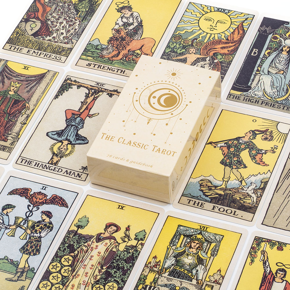 Klasyczna gra planszowa Tarot  – Tarot Cards Deck With Guidebook recenzja i cena