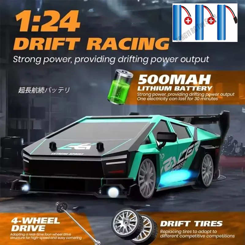 Samochód zdalnie sterowany RC  – Rc Drift Car 1 24 Scale 4Wd recenzja i cena