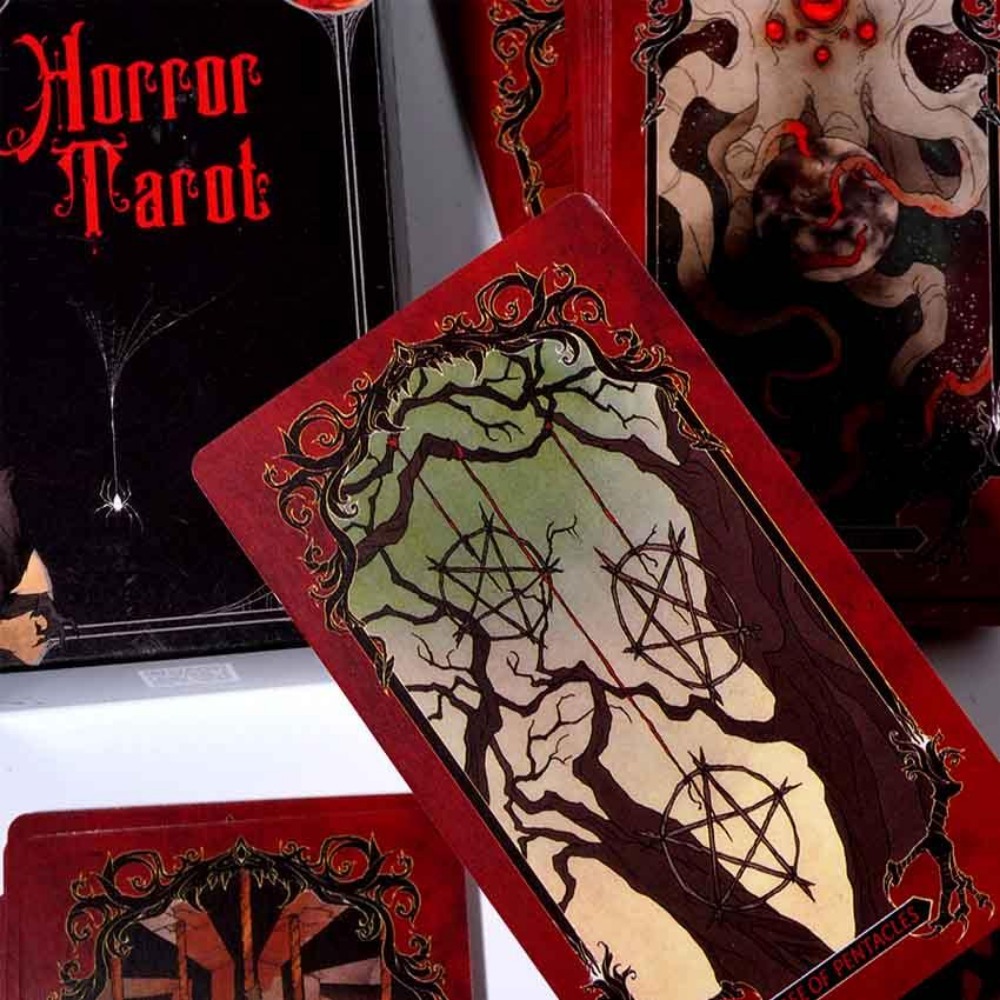 Gra karciana Tarota o wymiarac – Tarot Cards Deck With Guidebook recenzja i cena