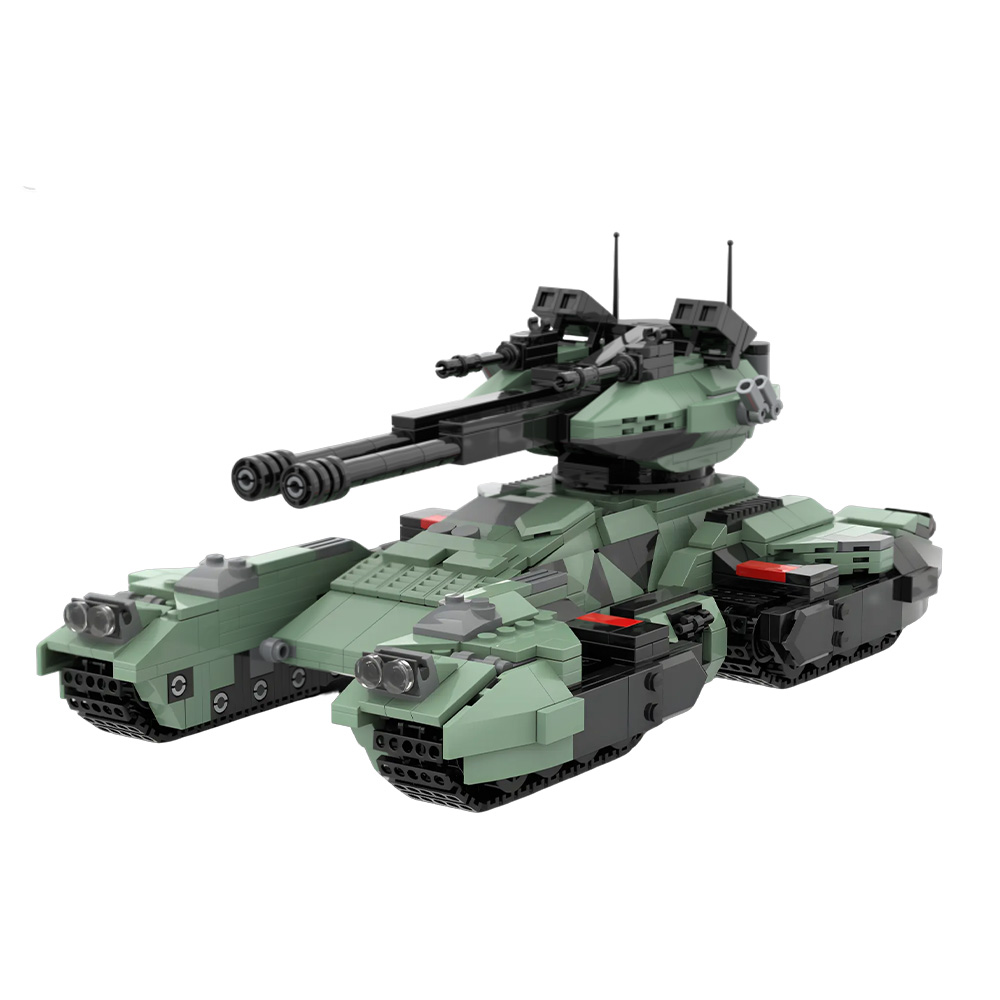 Klocki konstrukcyjne MOC UNSC  – Lego Compatible Military Tank recenzja i cena