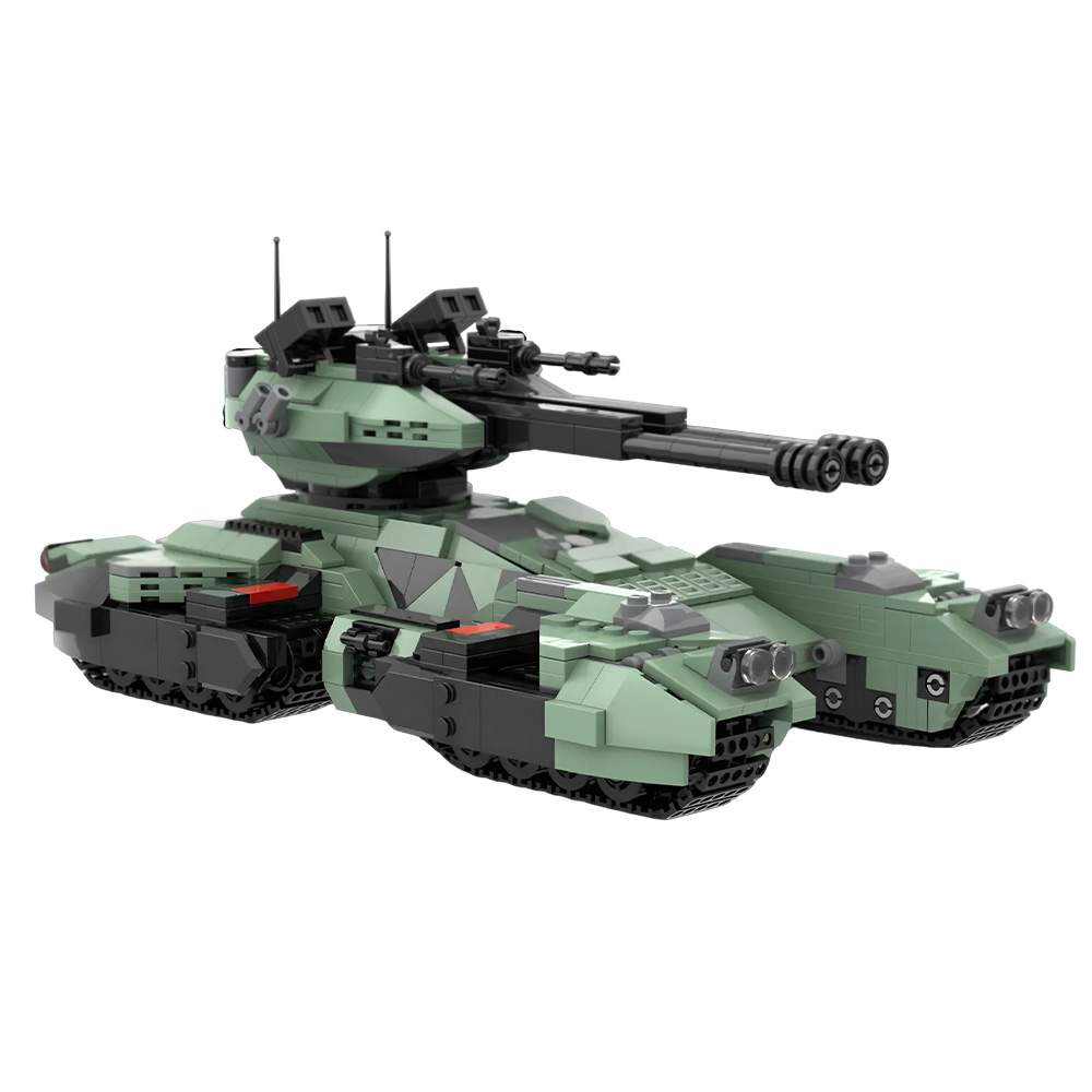 Klocki konstrukcyjne MOC UNSC  – Lego Compatible Military Tank recenzja i cena