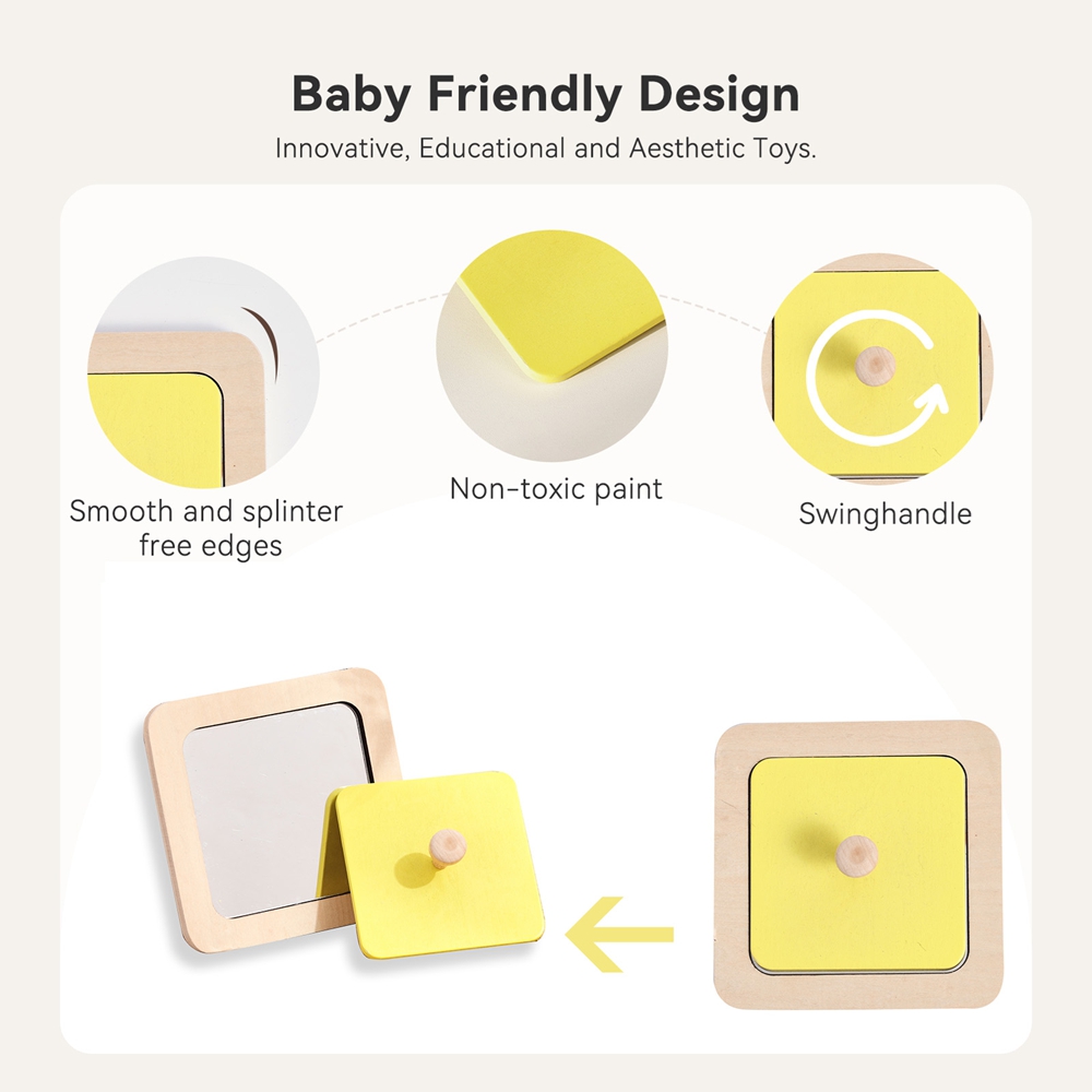 Montessori Drewniana Tablica M – Montessori Wooden Busy Board Toddler recenzja i cena