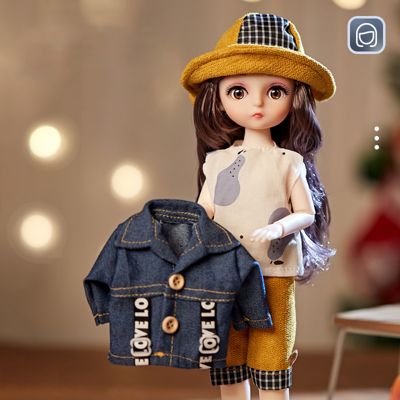 Lalka BJD 1/6 z przegubami kul – Bjd Doll 1 6 Full Set With Clothes recenzja i cena