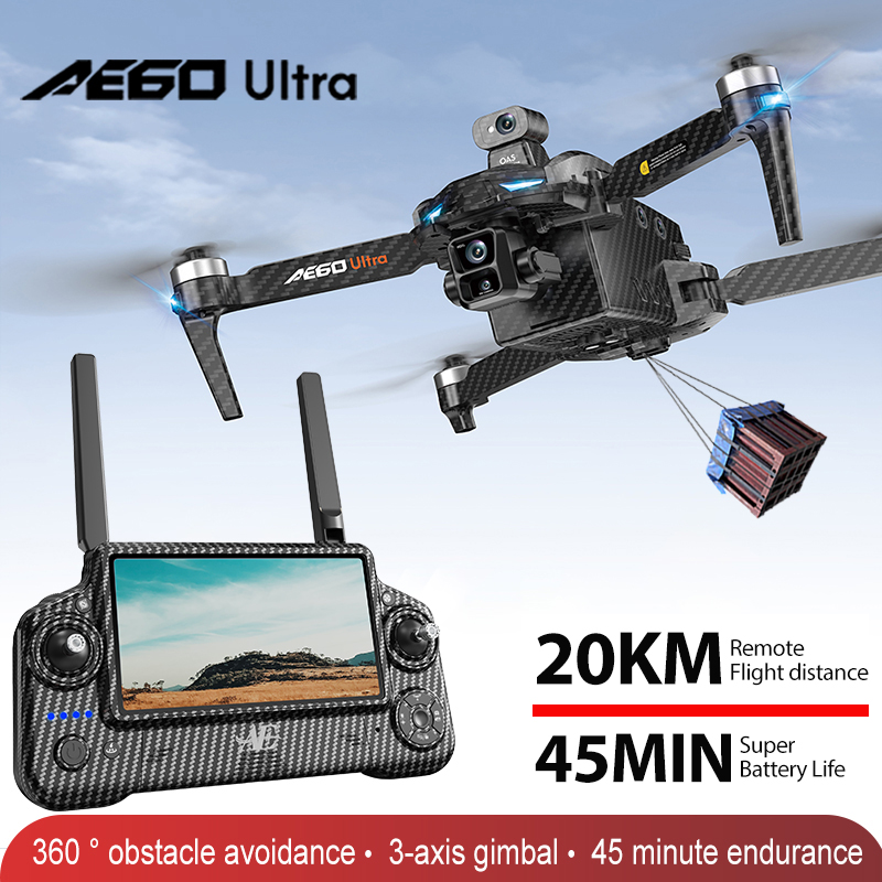 Profesjonalny dron AE60 GPS z  – Fpv Brushless Rc Drone 4K recenzja i cena