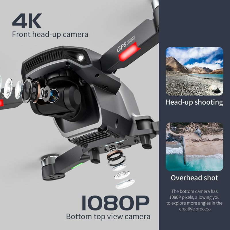 L106 Pro 3 Drone 5G WIFI FPV S – Fpv Brushless Rc Drone 4K recenzja i cena