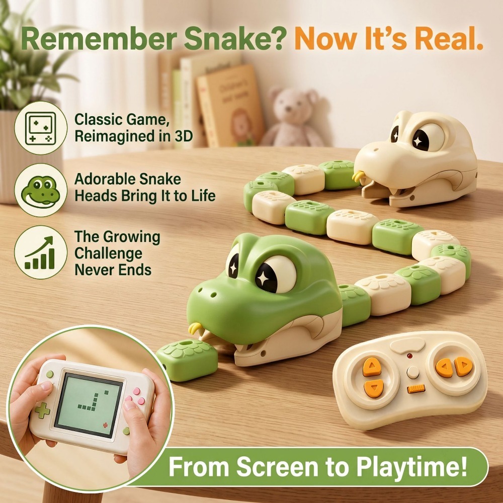 Zdalnie Sterowany Chciwy Wąż z – Educational Toys recenzja i cena