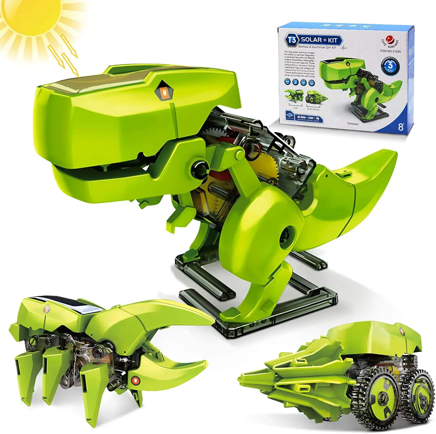Zestaw STEM 12w1 Robot Solarny – Stem Solar Robot Kit For Kids recenzja i cena