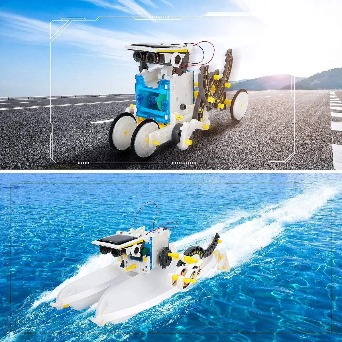Zestaw STEM 12w1 Robot Solarny – Stem Solar Robot Kit For Kids recenzja i cena