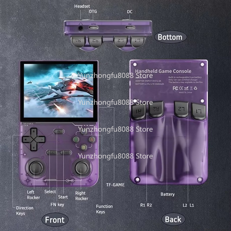 Konsola do gier przenośna L K3 – Retro Handheld Game Console R36S recenzja i cena