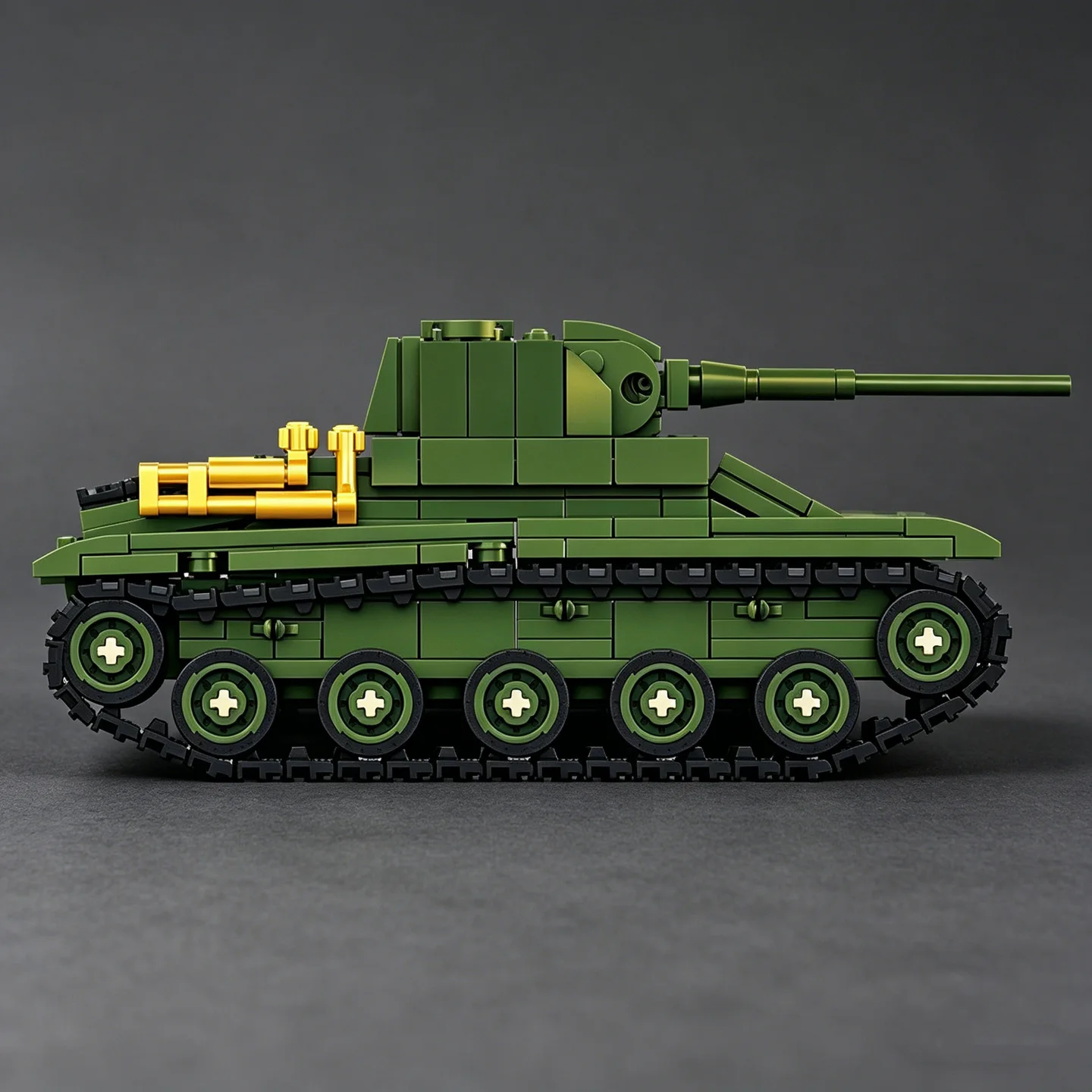 Wojskowy radziecki lekki czołg – Lego Compatible Military Tank recenzja i cena