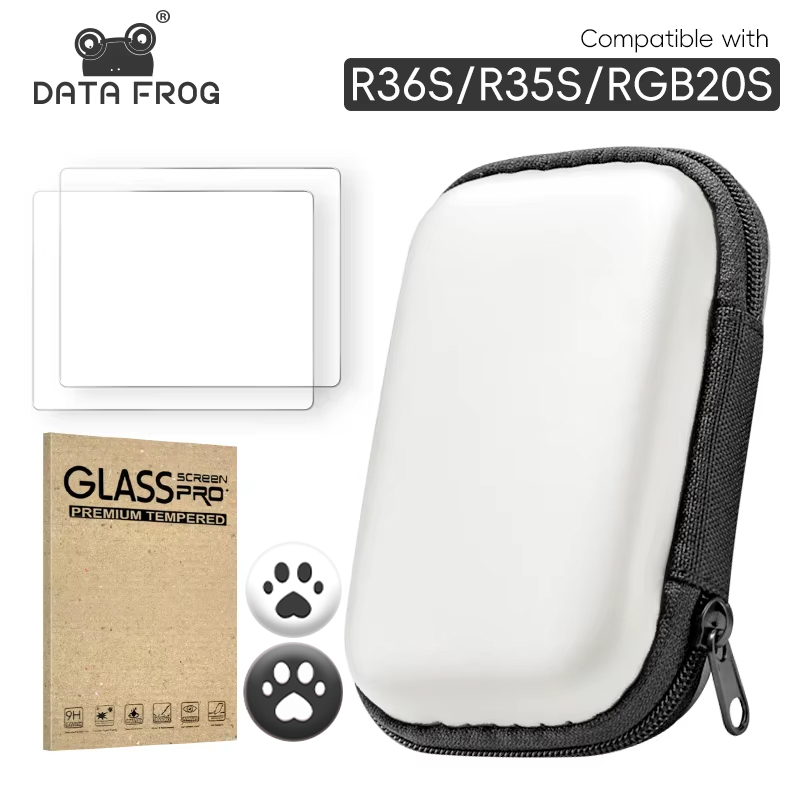 DATA FROG Szkło Hartowane Ochr – Retro Handheld Game Console R36S recenzja i cena